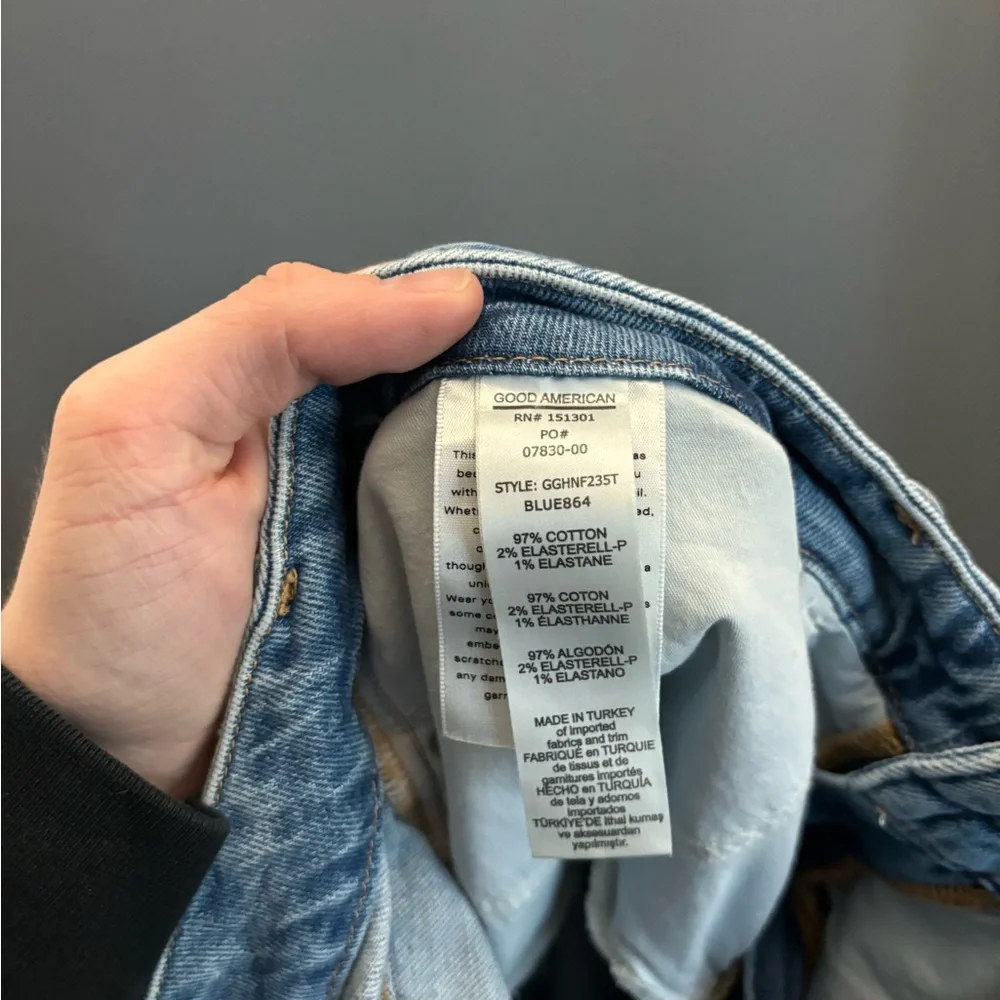 Good American The Weekender Jean Women’s Size 15/33 - Picture 6 of 6